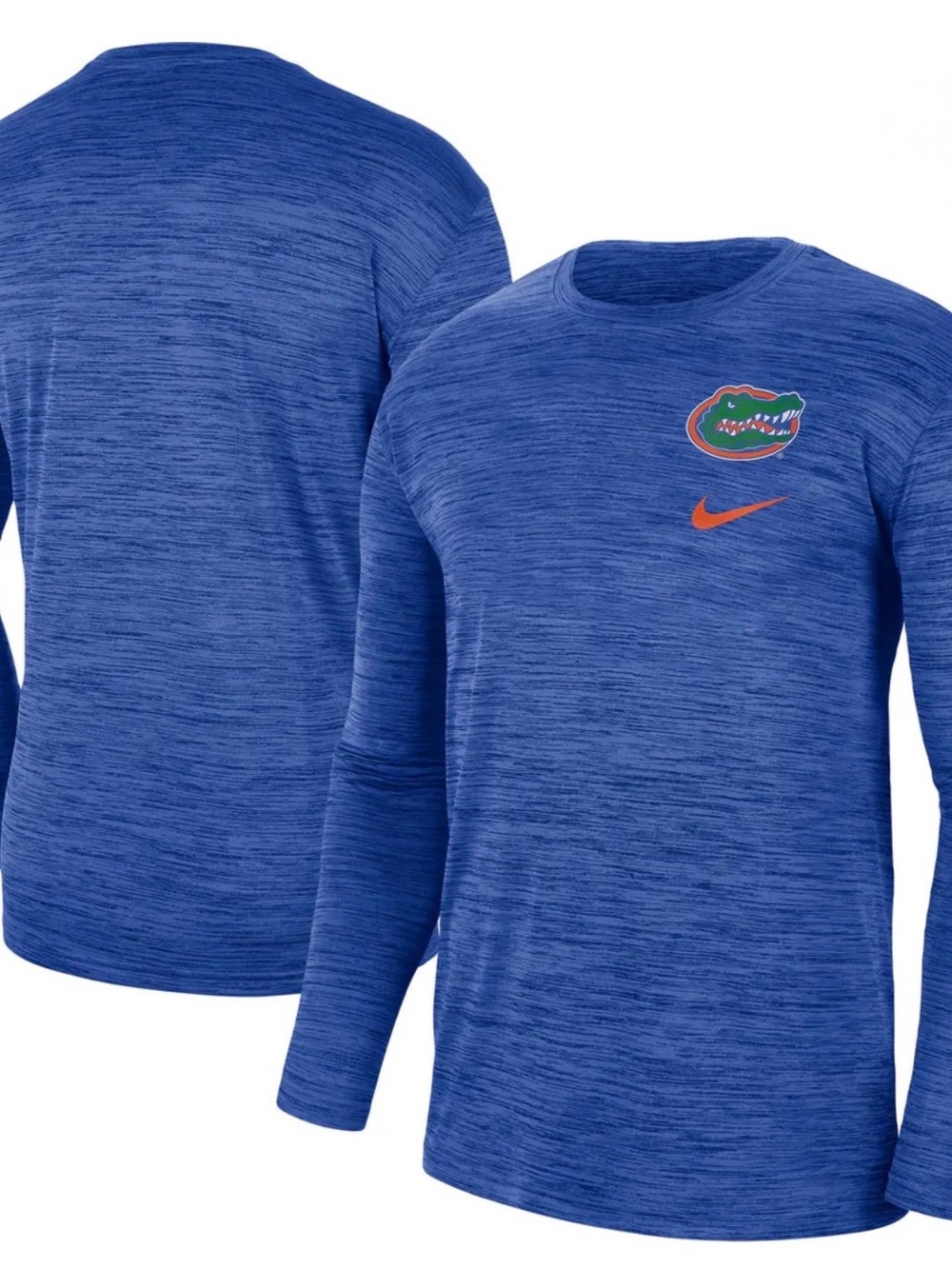 Nike Florida Gators Men’s Long Sleeve Shirt Blue Size L NWT